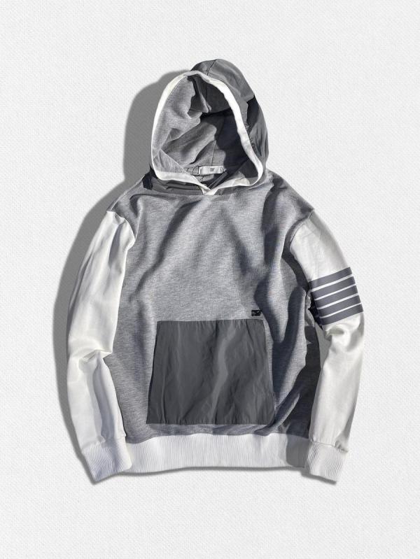 ダブルジップスウェットパーカー