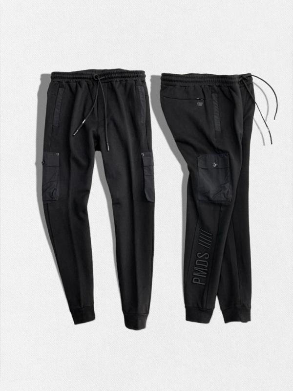 カーゴポケット付きスウェットパンツ