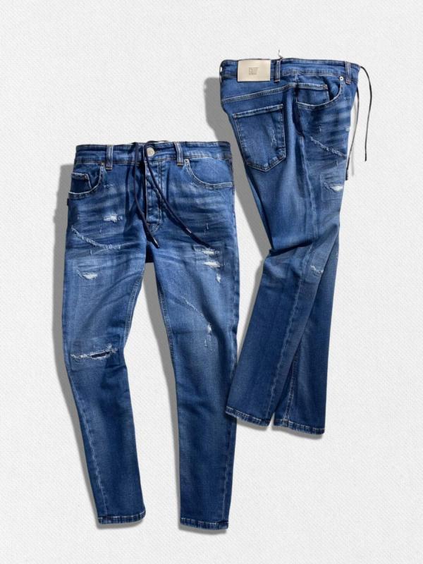 ハイパーストレッチデニットパンツ