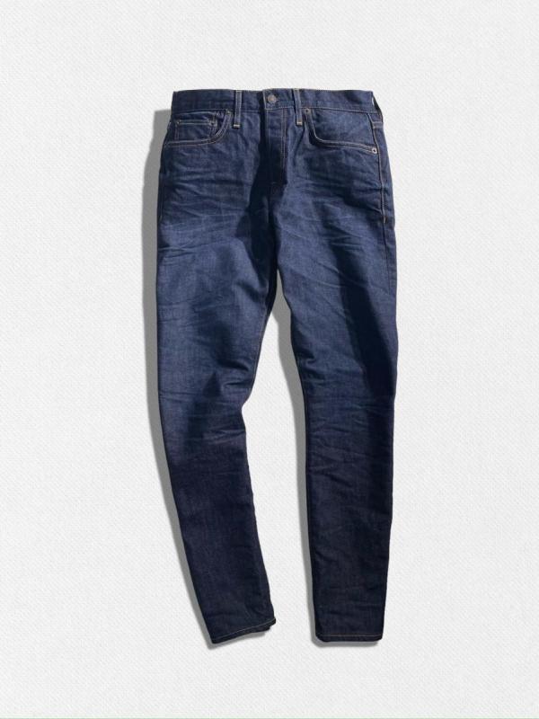 ストレートデニムパンツ