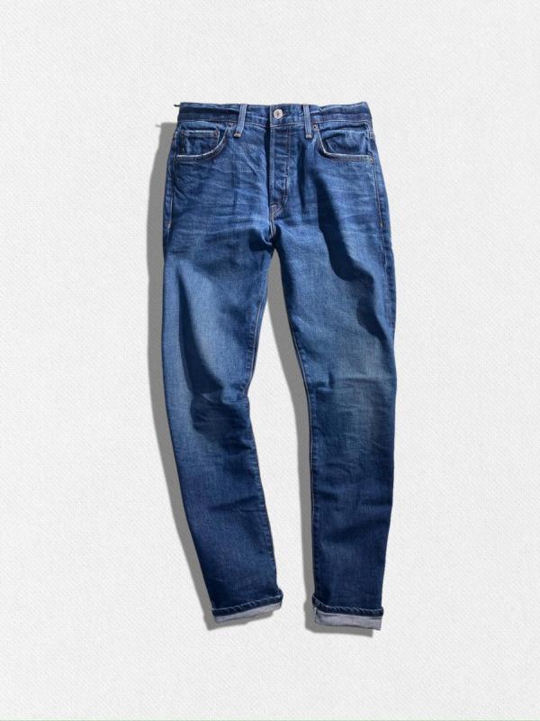 ストレートデニムパンツ