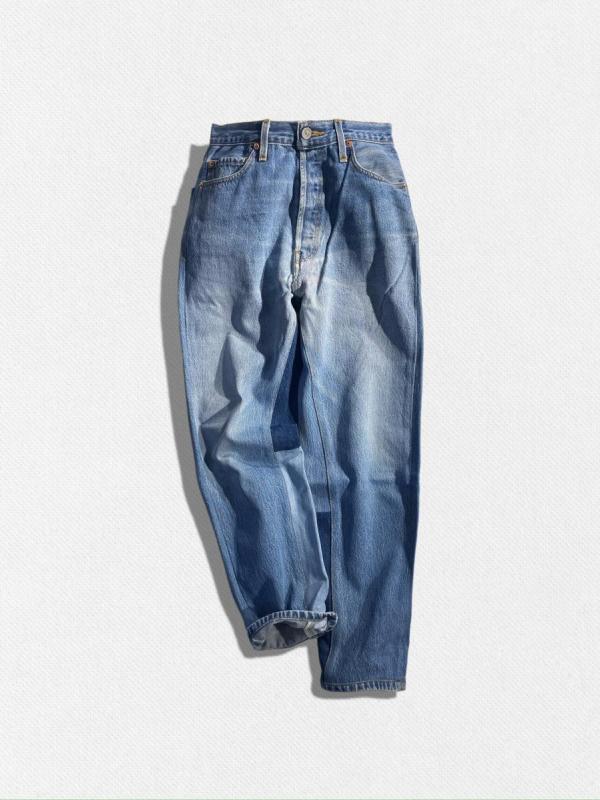 ワイドフィットデニムパンツ