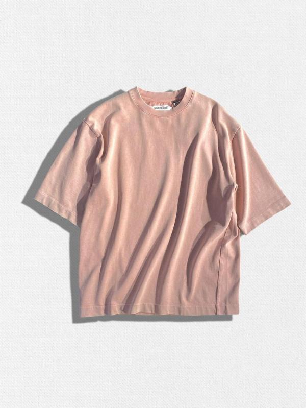 オーバーフィットクルーネックTシャツ