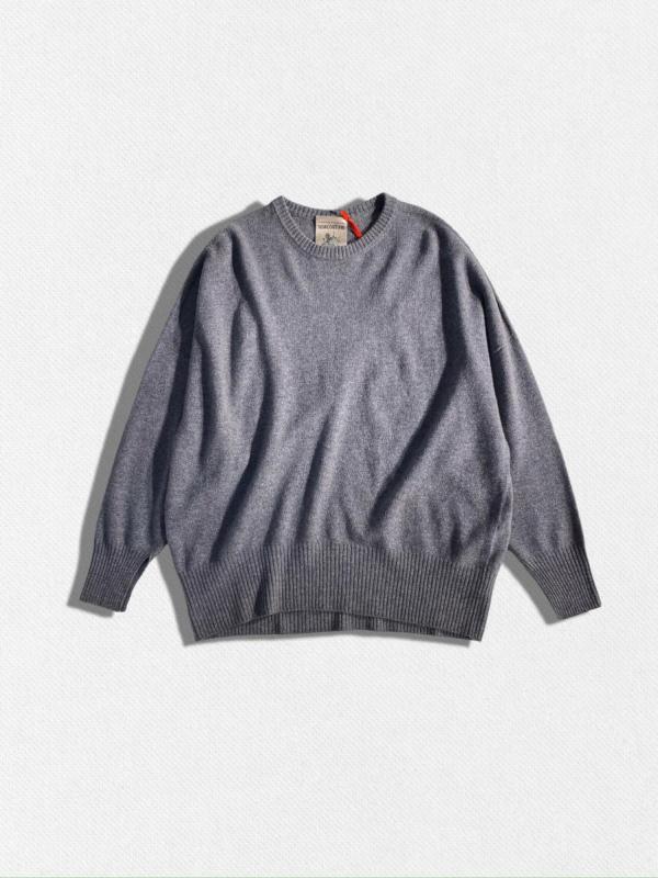 カシミア混ウールニット