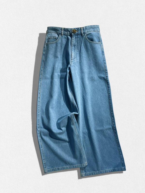 ワイドデニムパンツ