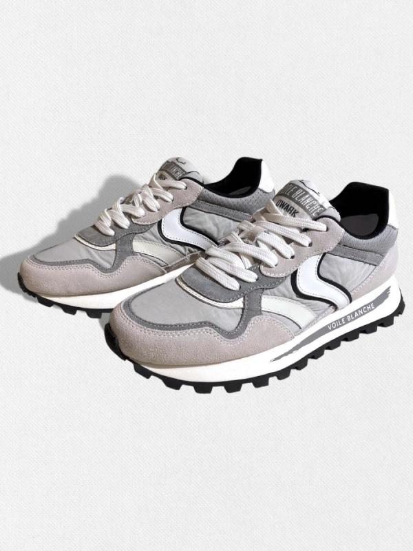 レザーコンビネーションスニーカー