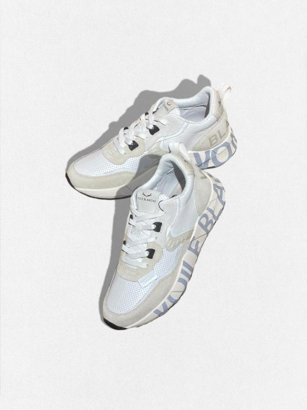 レザーコンビネーションスニーカー