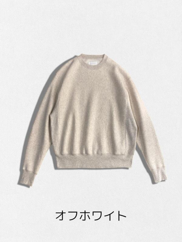 クルーネックスウェットトレーナー