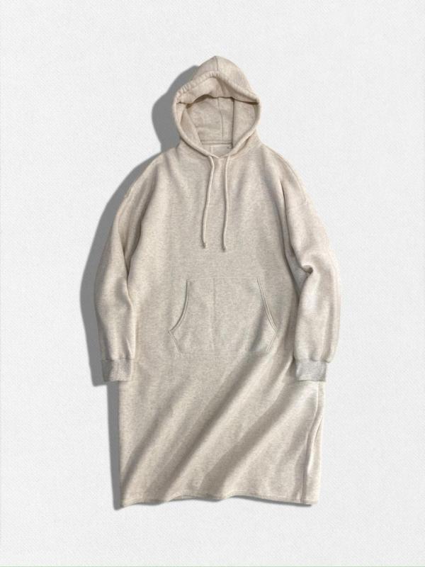 フーディスウェットワンピース