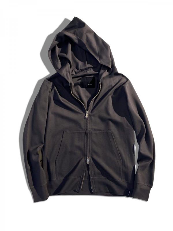 ロングスリーブダブルジップパーカー