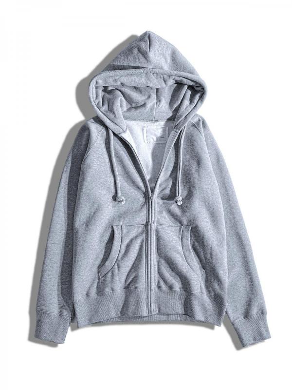 ジップアップパーカー