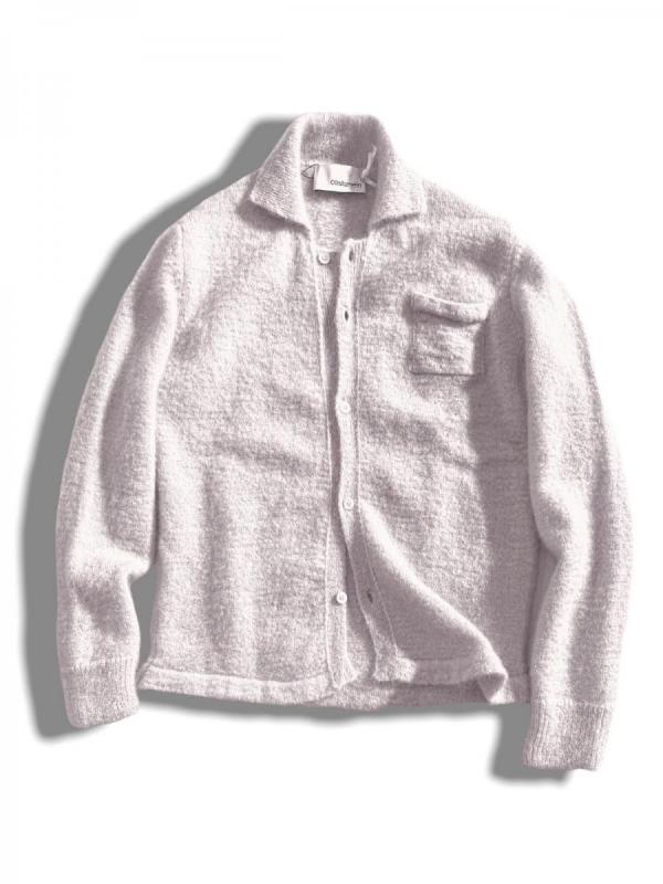 モヘアシャツブルゾン