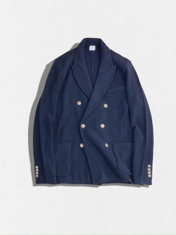 羊毛ダブルジャケット