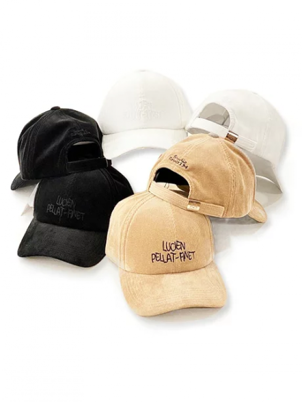 ロゴ刺繍入りコラボキャップ