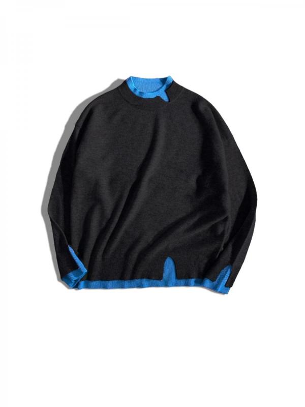 レイヤード カシミアニット