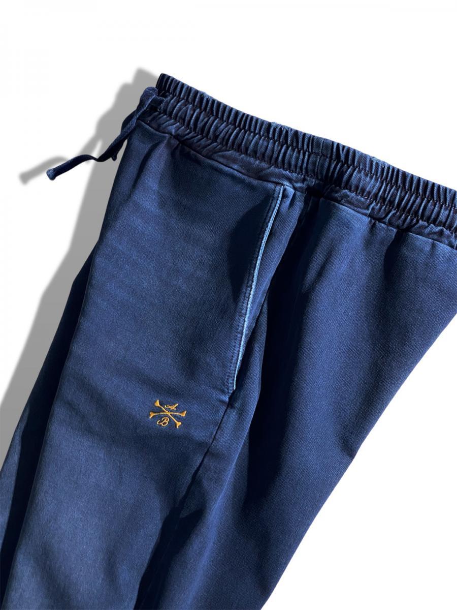 ダメージ＆ウォッシュ加工スウェットパンツ