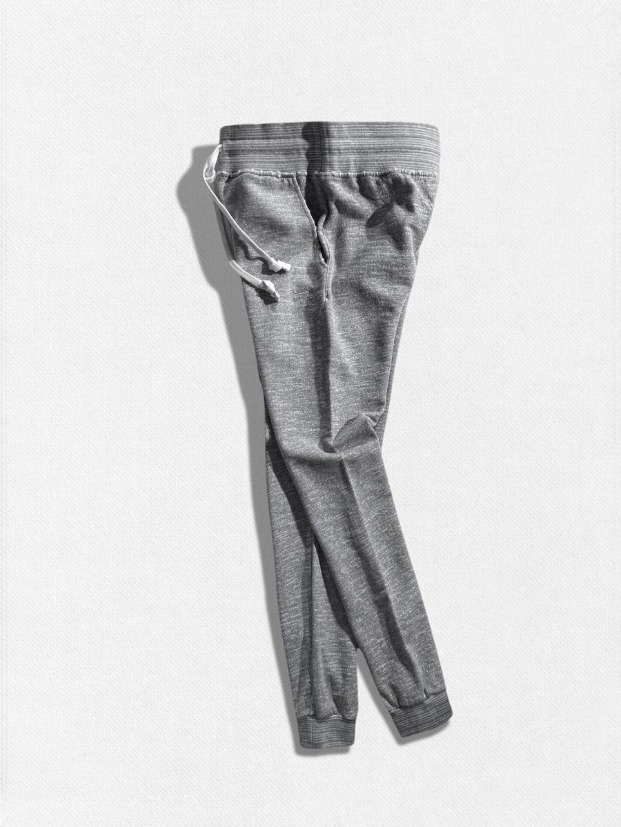 ブロークン加工スウェットパンツ