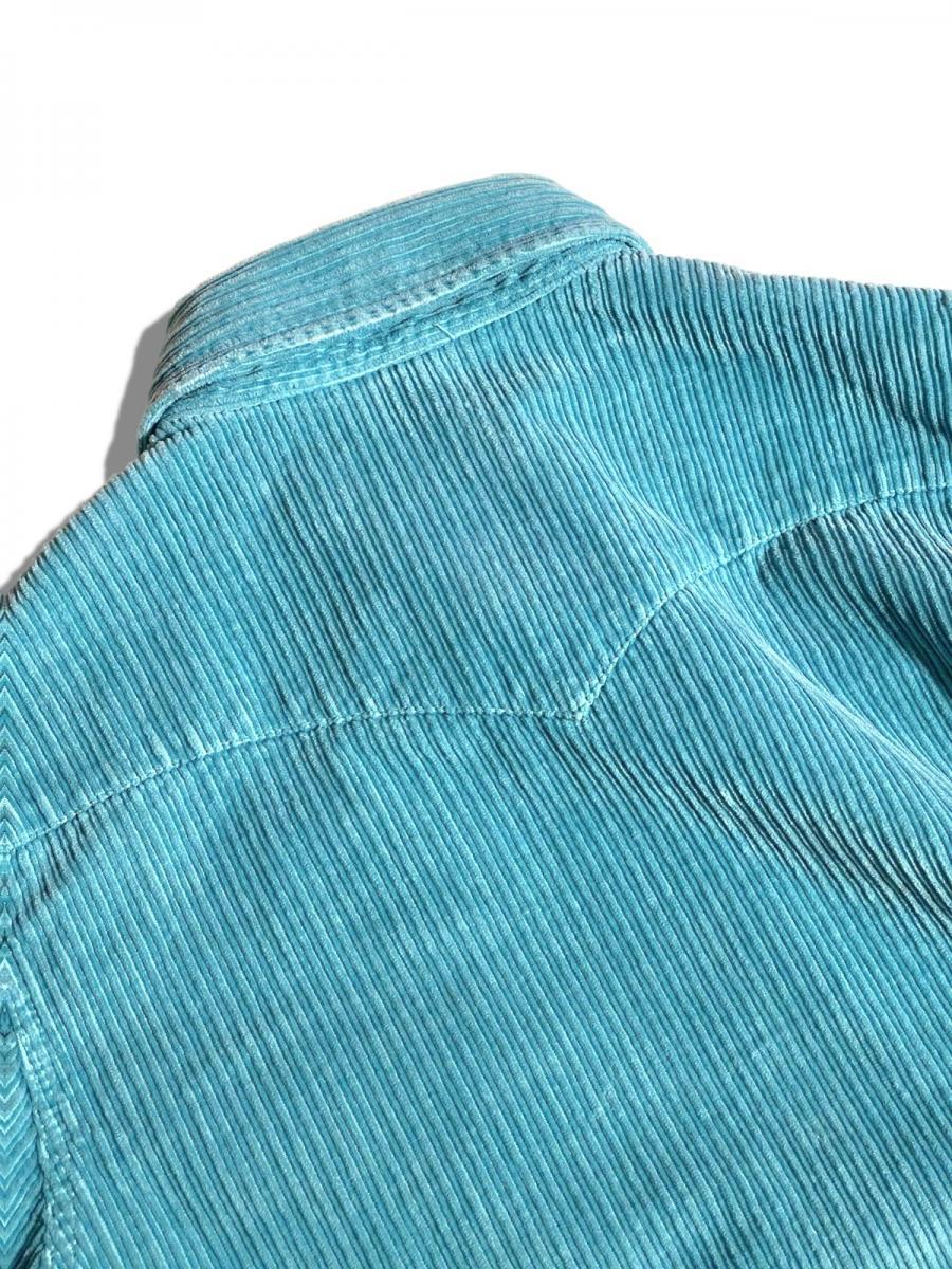 ベルベットコーデュロイシャツ