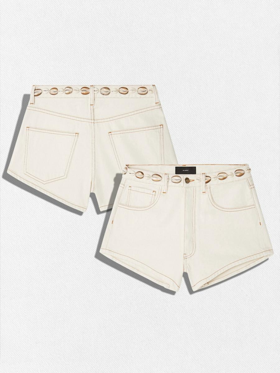 OCEAN DREAM DENIM SHORTS