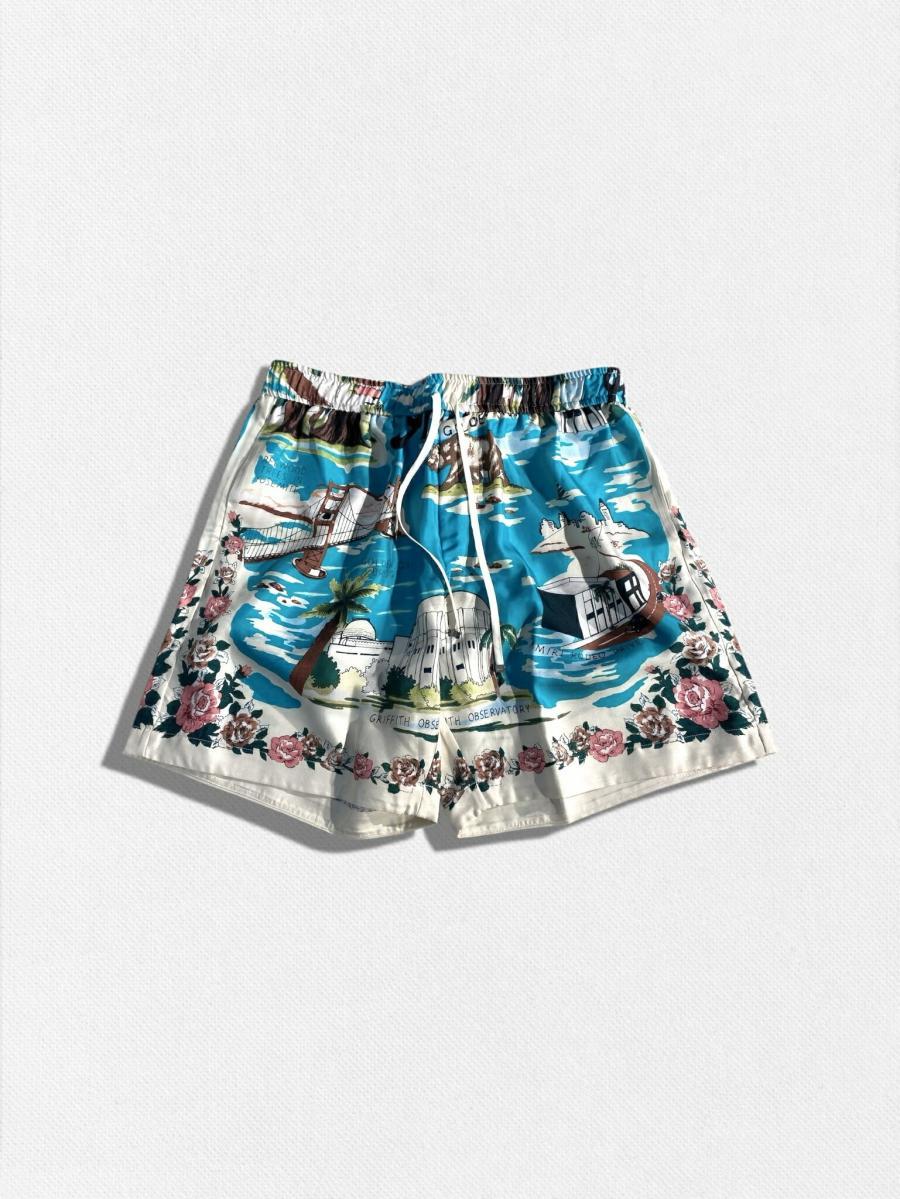 総柄ショーツ