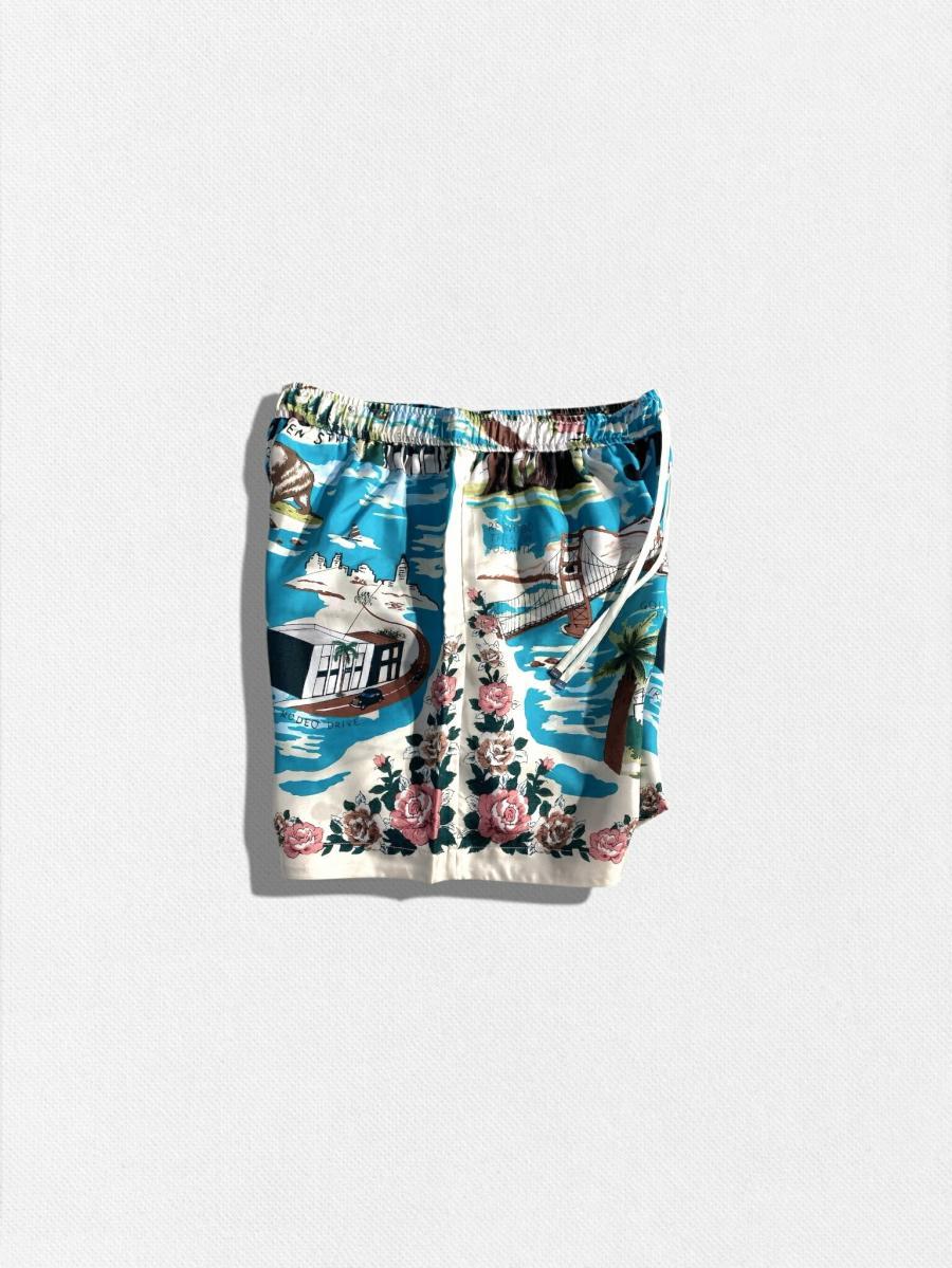 総柄ショーツ