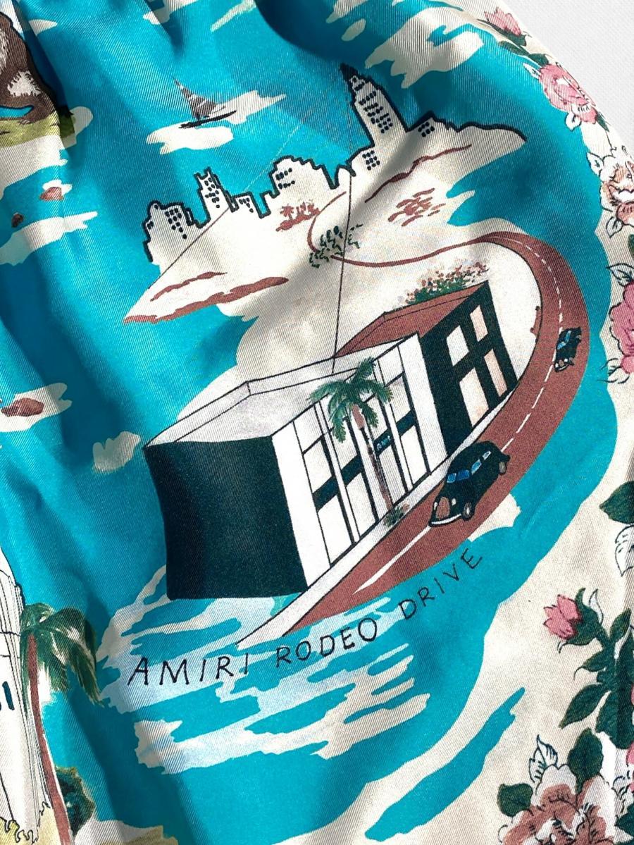 総柄ショーツ