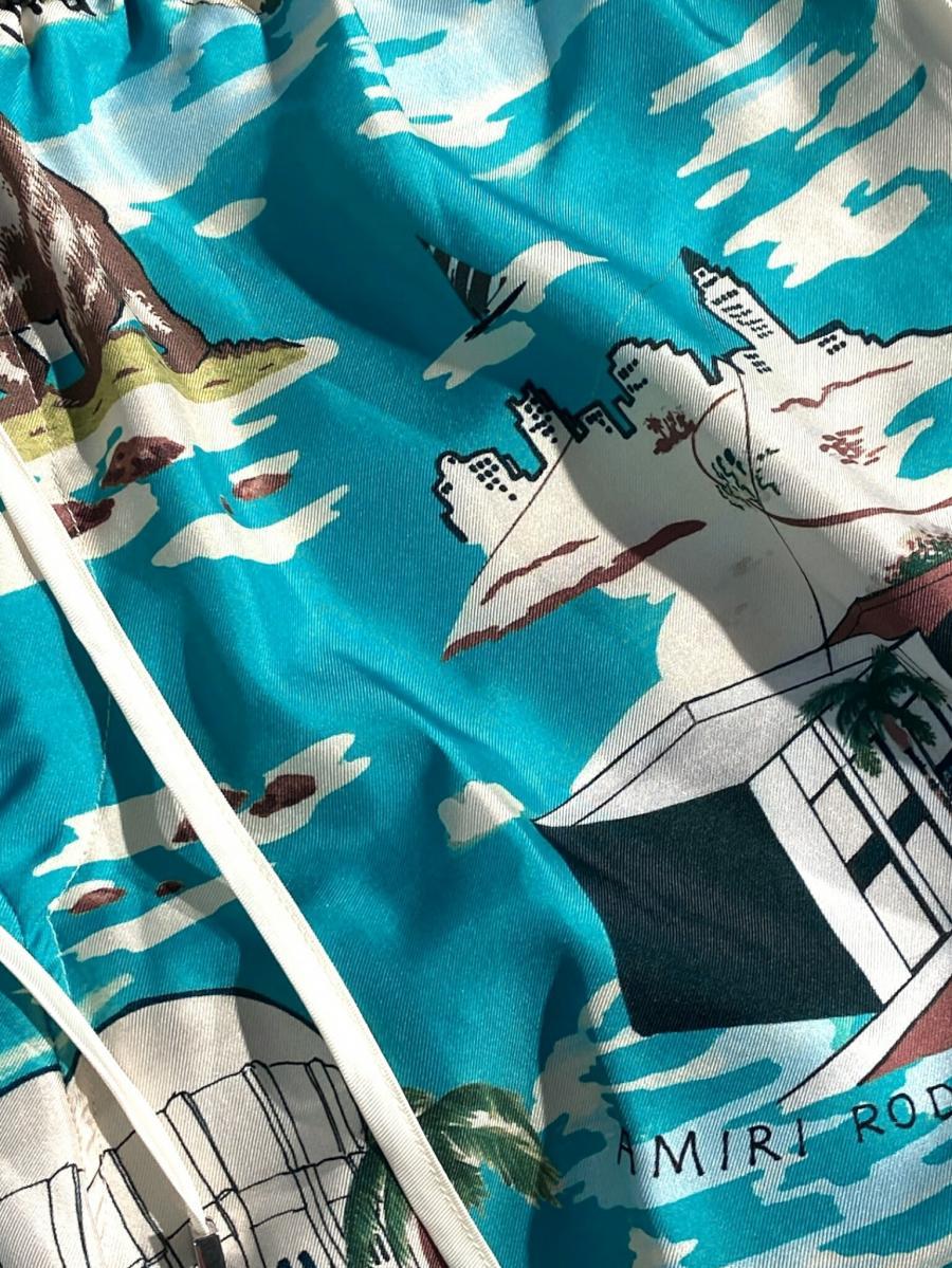 総柄ショーツ