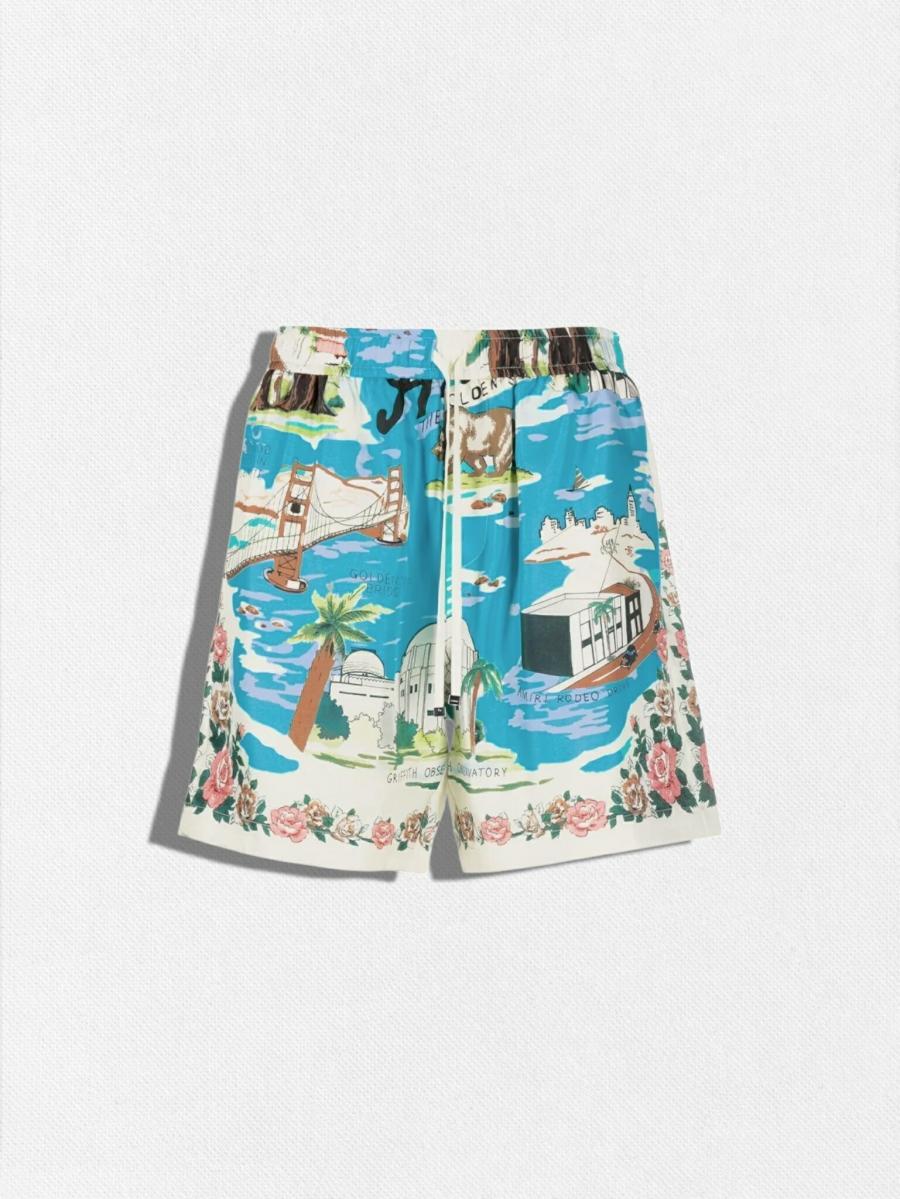 総柄ショーツ