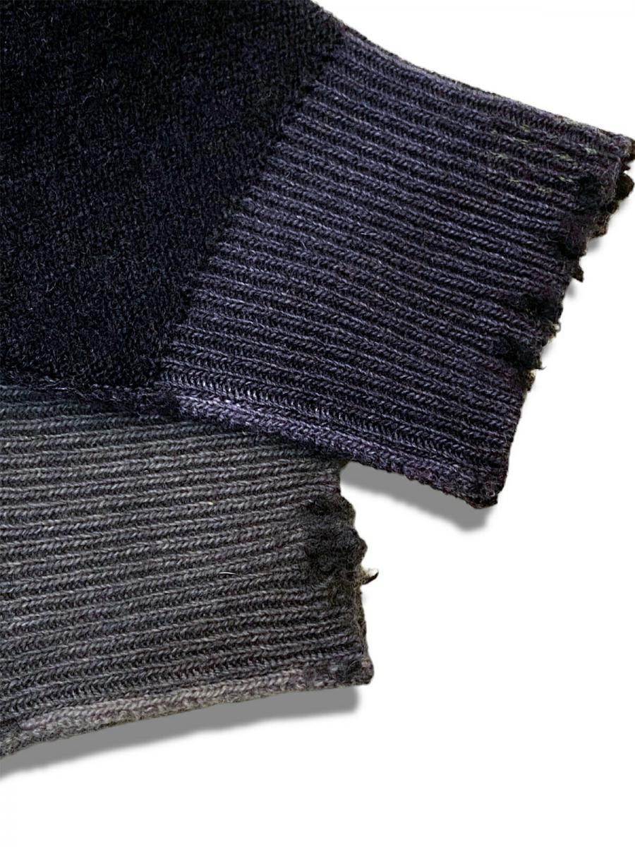 ニットブルゾン