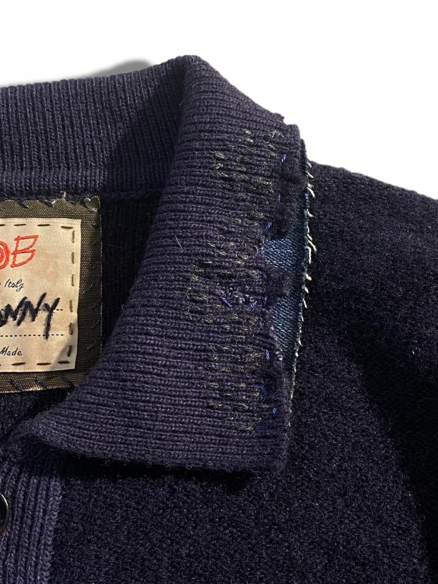 ニットブルゾン