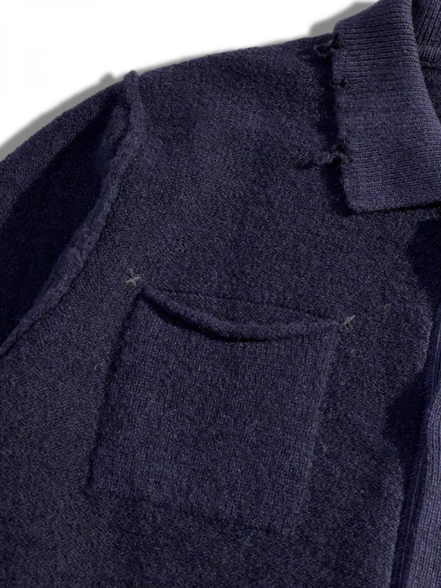 ニットブルゾン