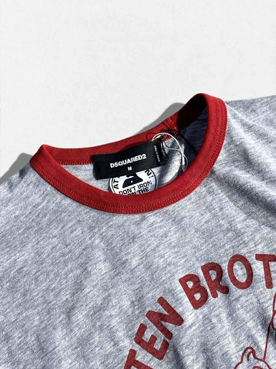 バスケットボールプリント半袖Tシャツ