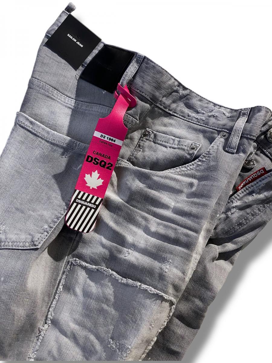 グレークロップドデニムパンツ《SAILOR JEAN》