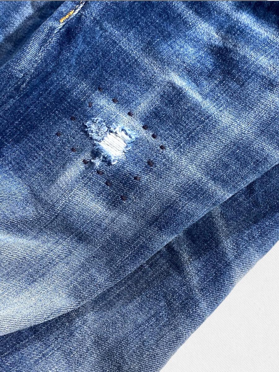 テーパードデニムパンツ《SKATER JEAN》