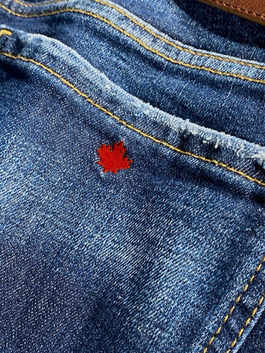テーパードデニムパンツ《BRO JEAN》