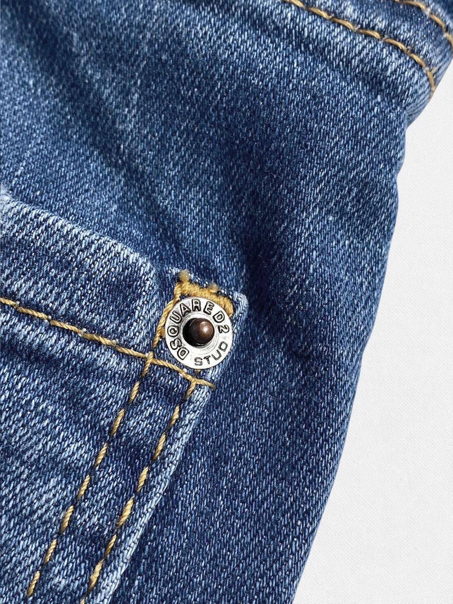 テーパードデニムパンツ