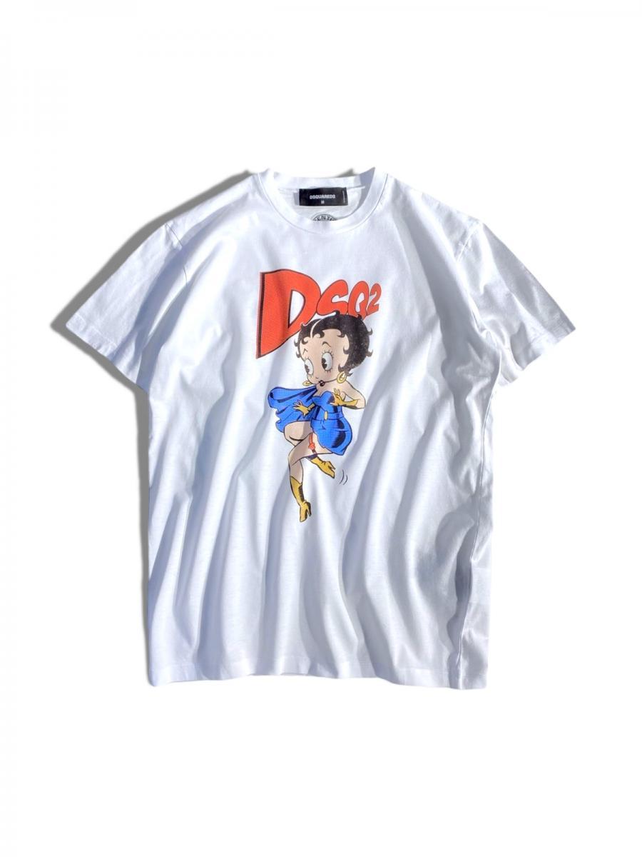 Betty Boop クルーネックTシャツ