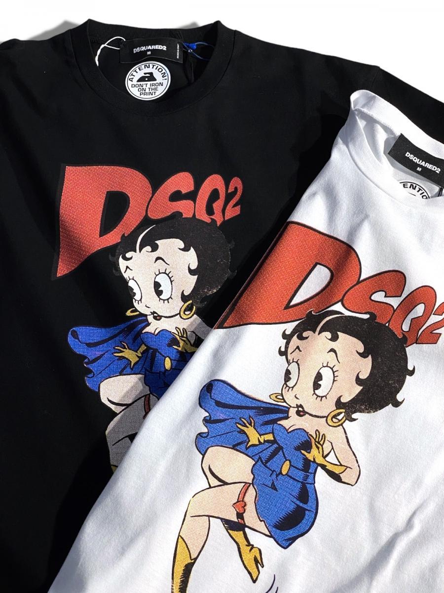 Betty Boop クルーネックTシャツ