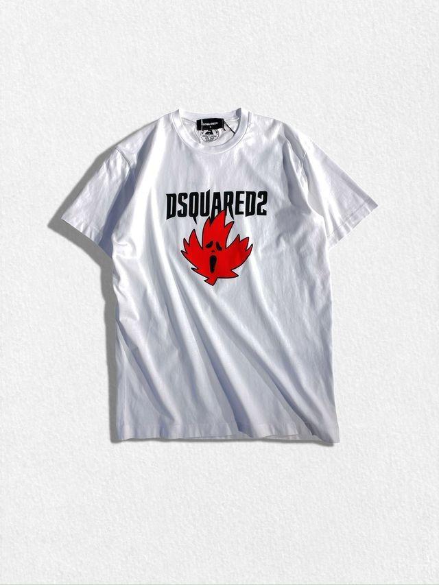 ゴーストメイプルリーフ半袖Tシャツ