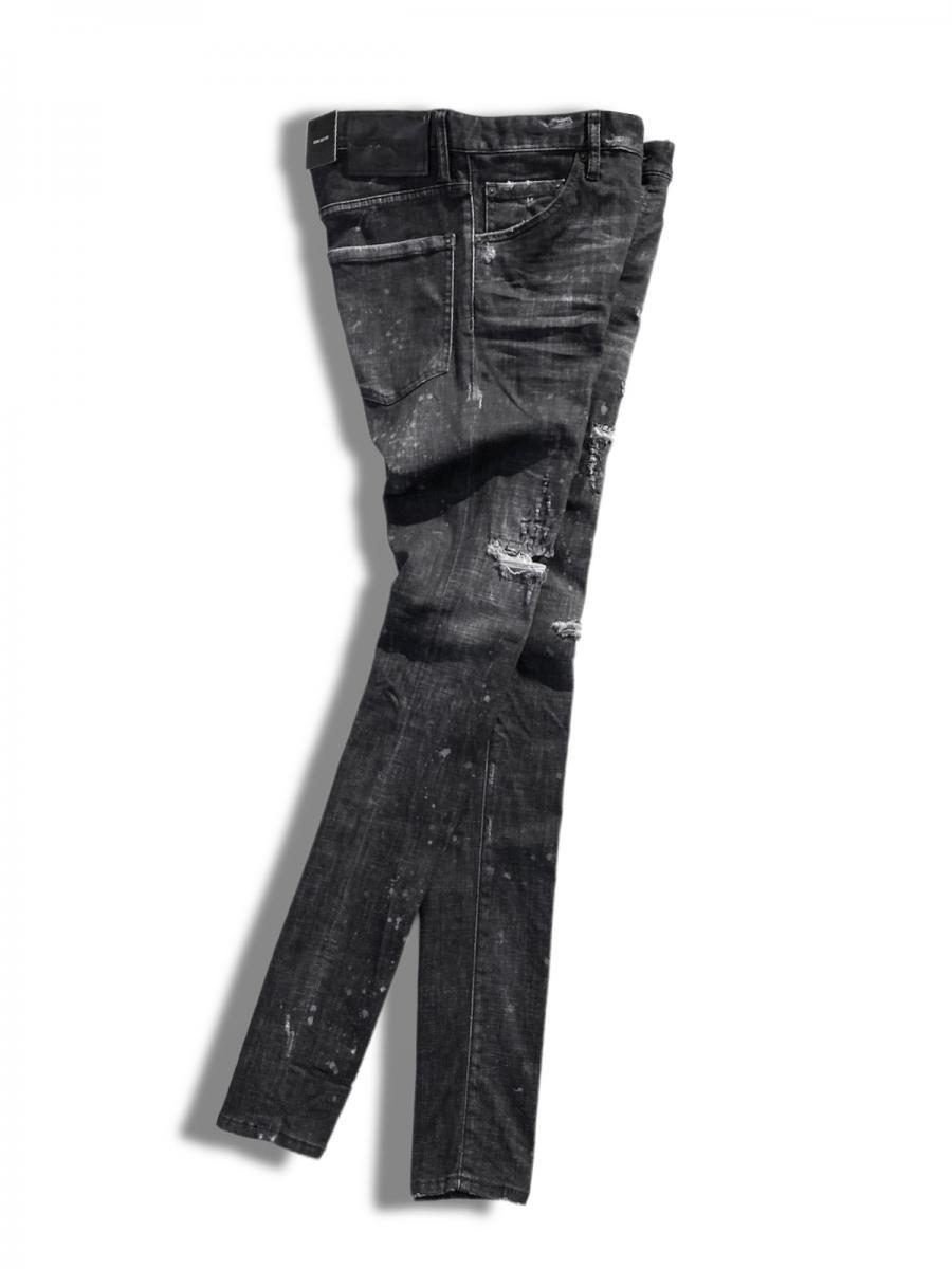 ブラックデニムパンツ