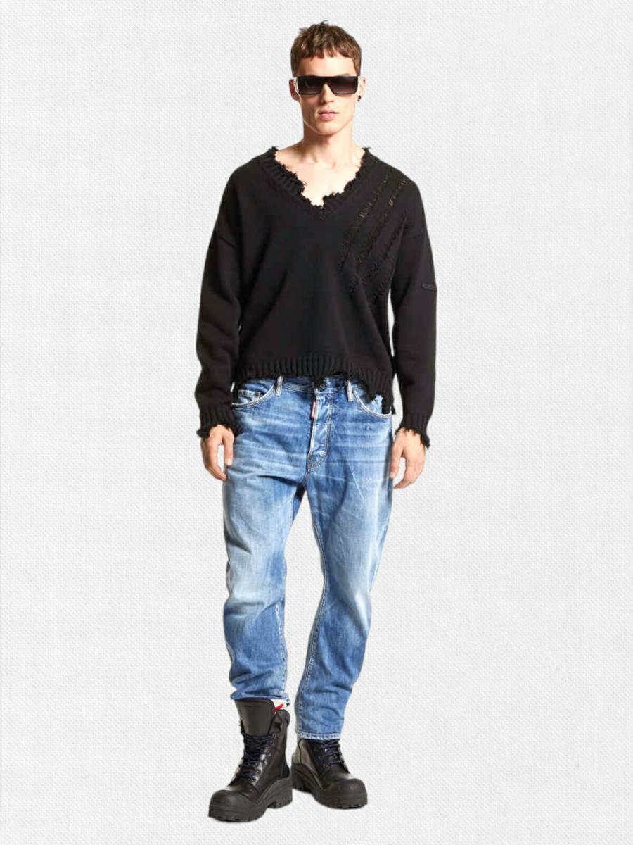 ウォッシュブルー《BRO JEAN》