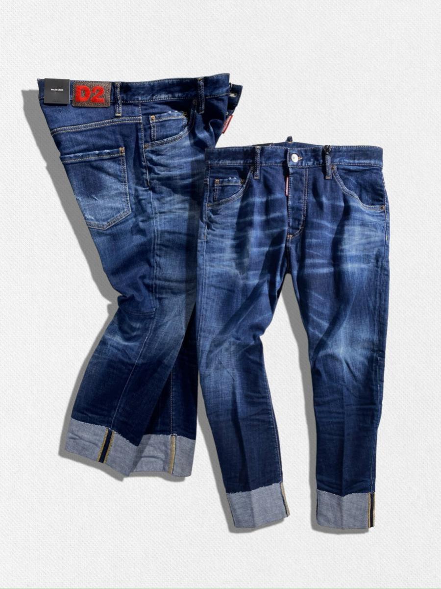 テーパードクロップドデニムパンツ《SAILOR JEANS》