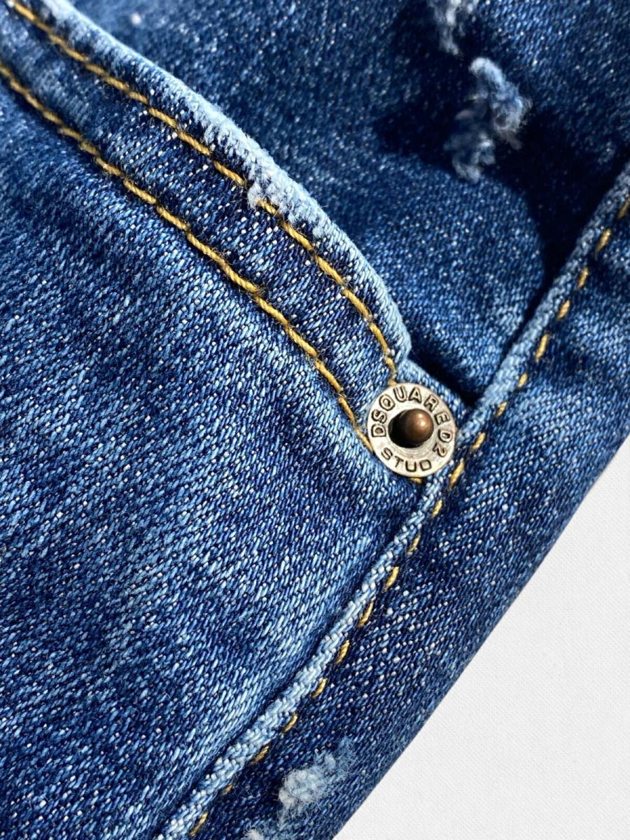 テーパードデニムパンツ