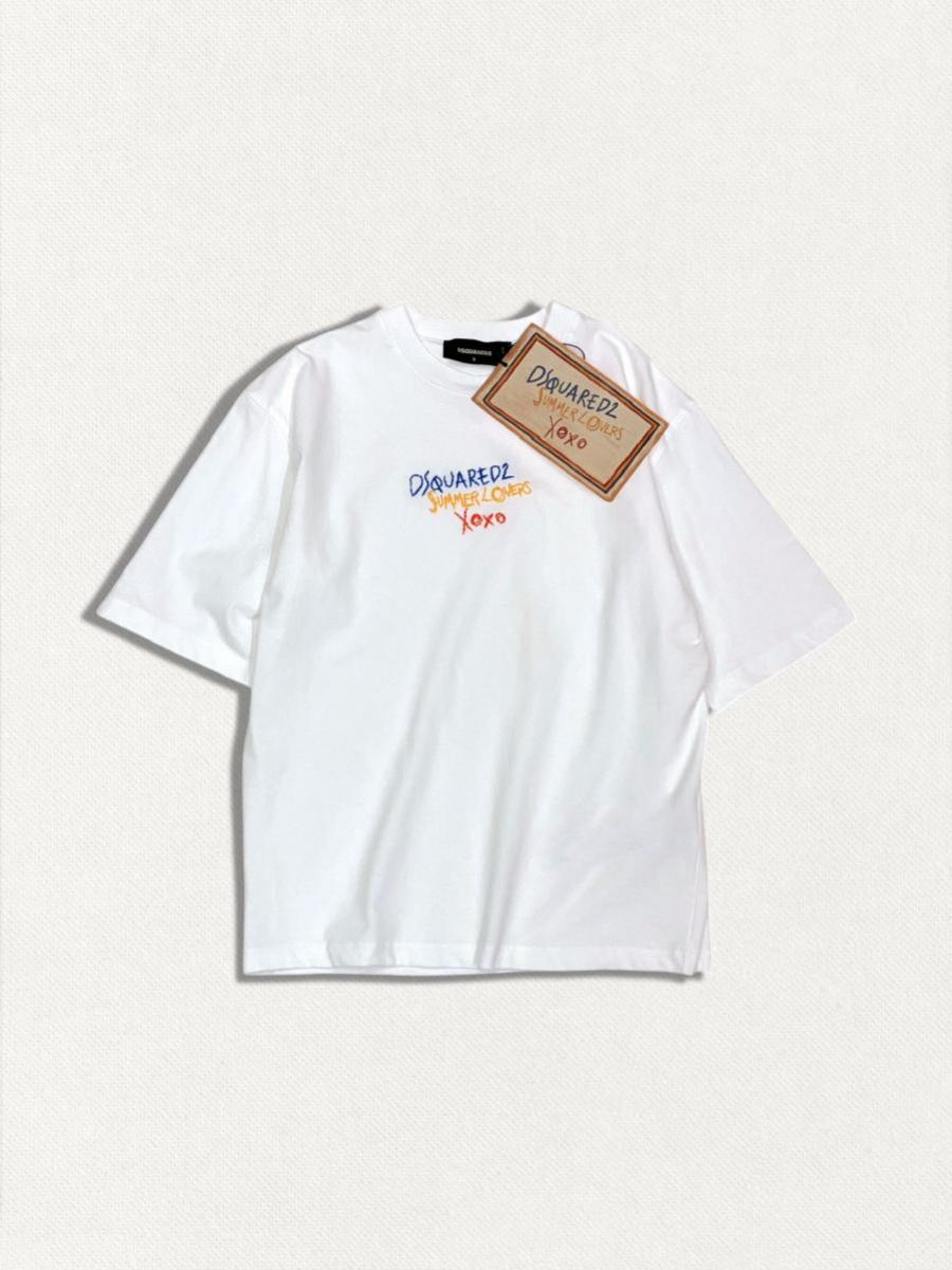 ルーズフィットクルーネックTシャツ