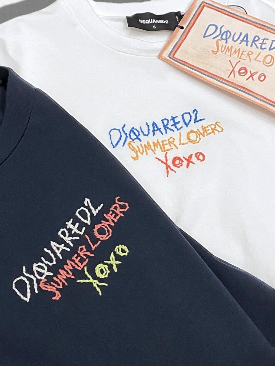 ルーズフィットクルーネックTシャツ