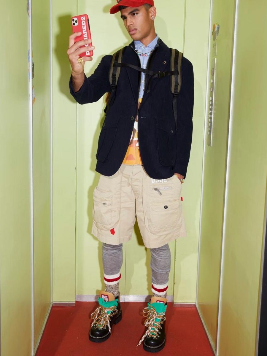 ハイキングパッチブーツ