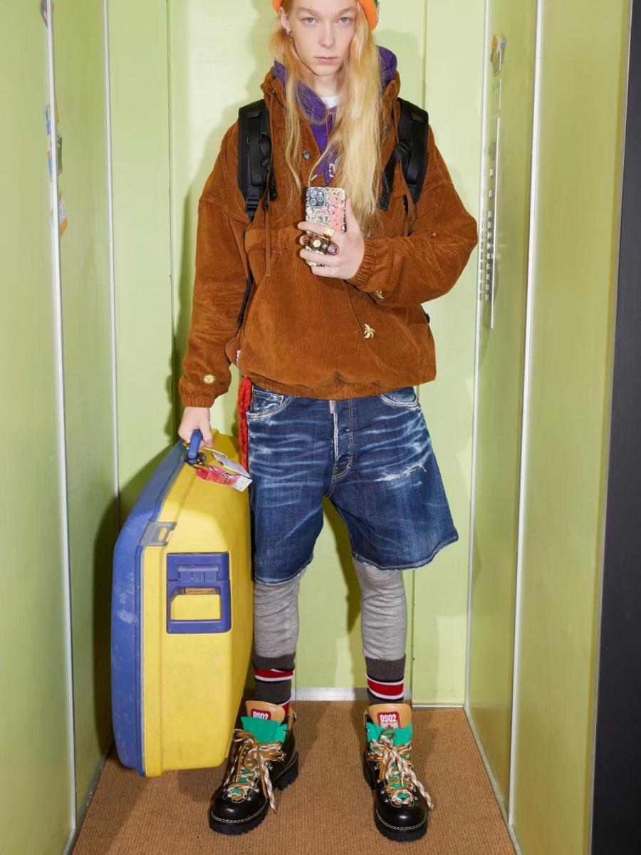 ハイキングパッチブーツ