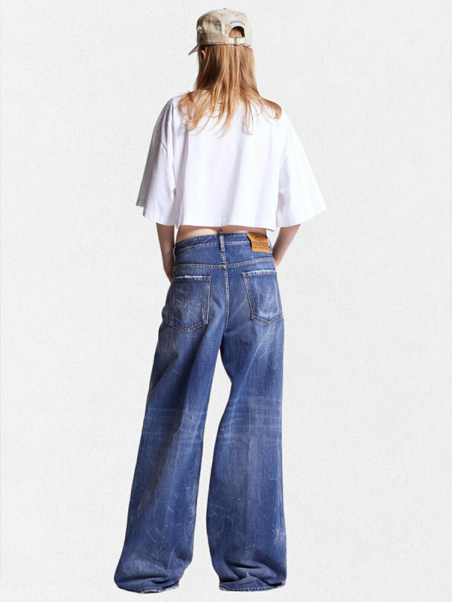 ワイドデニムパンツ《TRAVELLER JEAN》