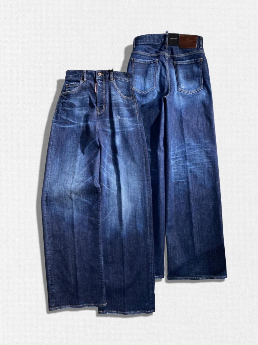 ワイドデニムパンツ《TRAVELLER JEAN》