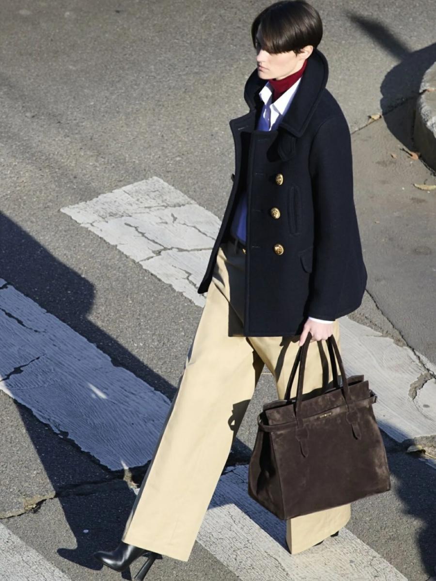 ワイドチノパンツ